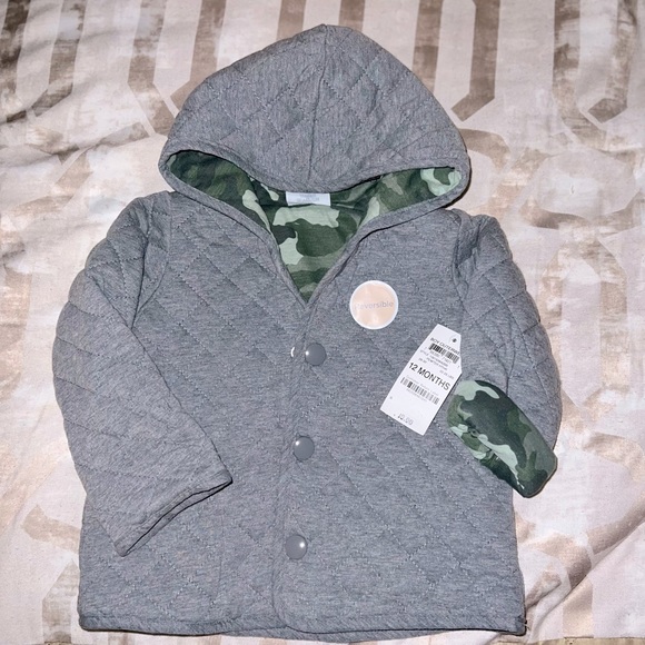 Baby reversible jacket - Picture 2 of 3
